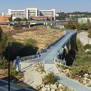 University of California San Diego Mesa Housing Pedestrian and Bicycle Bridge