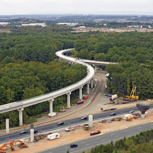 Aerial Guideway for the Dulles Corridor Metrorail