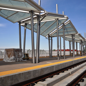 Wadsworth Boulevard LRT Bridge and Station