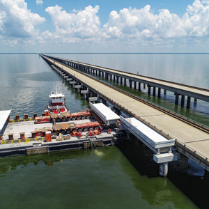 Lake Pontchartrain Causeway Safety Bay Improvements