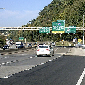 Almono ABC Widening of I-376 Westbound Bridge