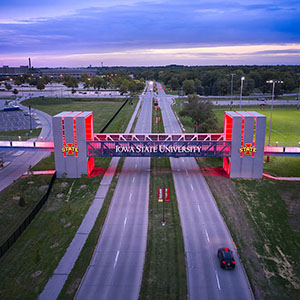 ISU Jack Trice Gateway Bridge