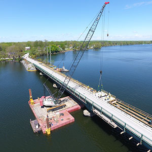 Bridge No.5 Over Alburgh Passage, Concrete Deck Replacement