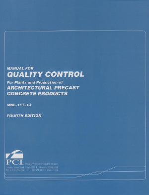 MNL117 - QC Manual for Architectural Precast Products