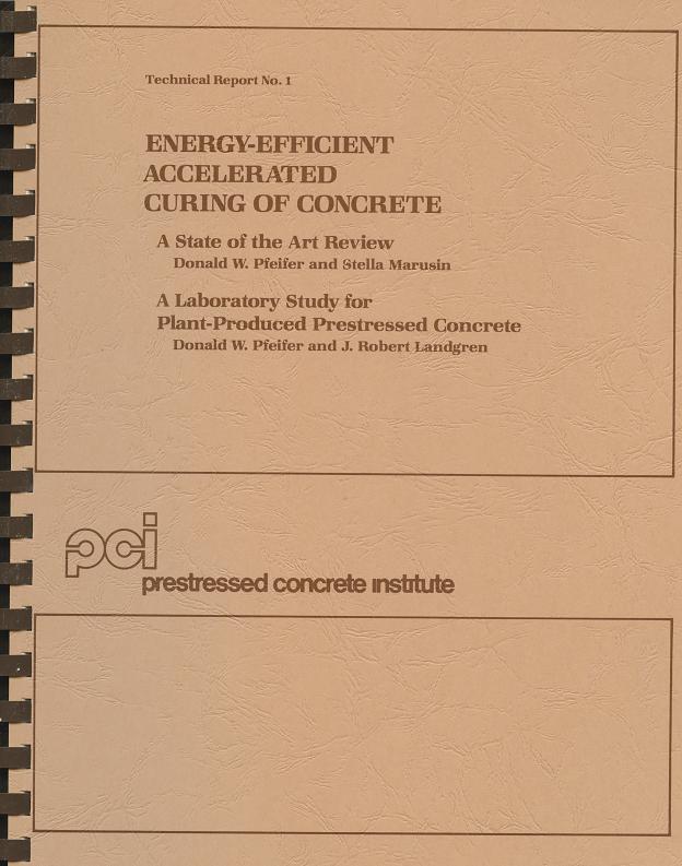 Energy Efficient Accelerated Curing of Concrete FREE PDF