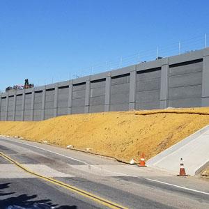 Mid-Coast Corridor Retaining Walls