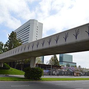South Coast Plaza Unity Bridge
