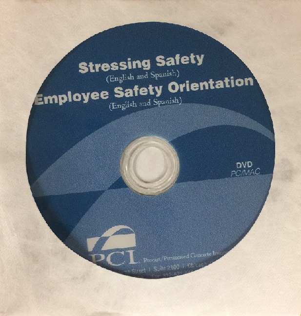 Safety DVD - Stressing & Employee Orientation Eng & Spanish